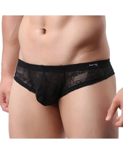 String en dentelle VERY LOW Noir sextoys et accessoires sur La Boutique du Hard