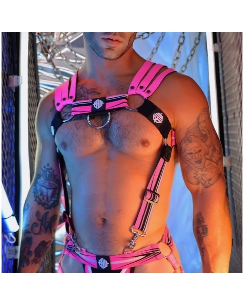 Harnais Circuit Breaker Rose sextoys et accessoires sur La Boutique du Hard