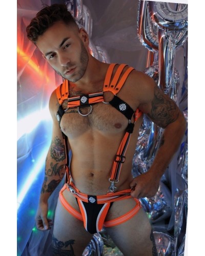 Harnais Circuit Breaker Orange sextoys et accessoires sur La Boutique du Hard