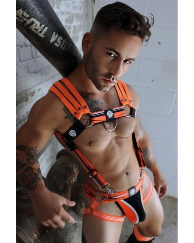 Harnais Circuit Breaker Orange sextoys et accessoires sur La Boutique du Hard