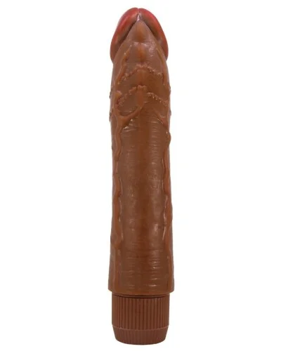 Gode vibrant Baile Dybbuk 20 x 4cm Marron sextoys et accessoires sur La Boutique du Hard