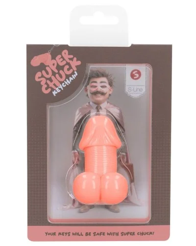 Porte-Clés Pénis Super Chuck Rose clair sextoys et accessoires sur La Boutique du Hard