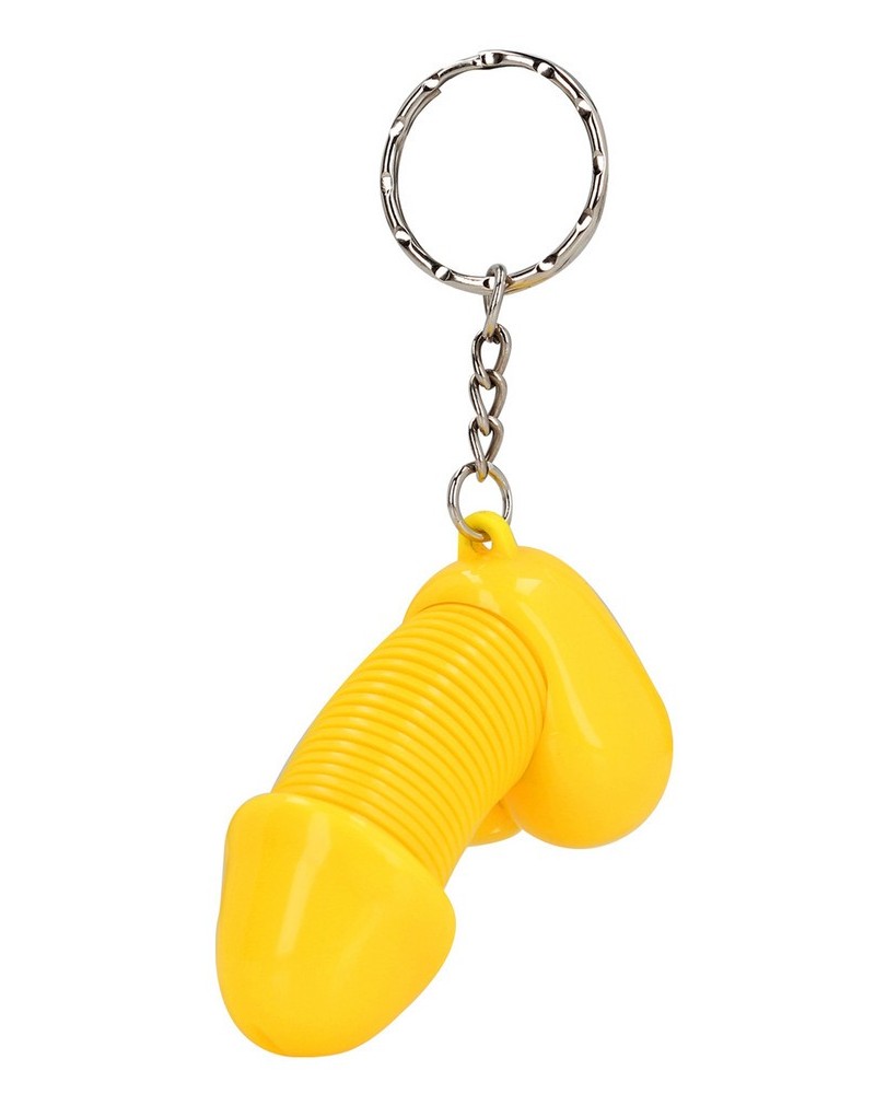 Porte-clés Pénis Super Dicky Jaune sextoys et accessoires sur La Boutique du Hard