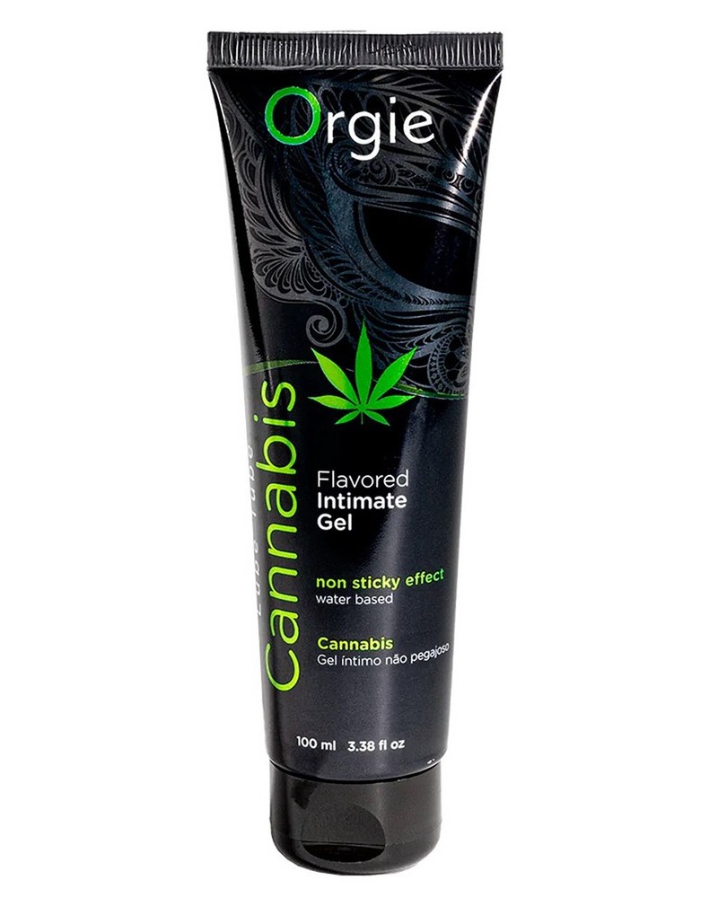 Lubrifiant Eau aromatisé Cannabis Orgie 100 ml sextoys et accessoires sur La Boutique du Hard