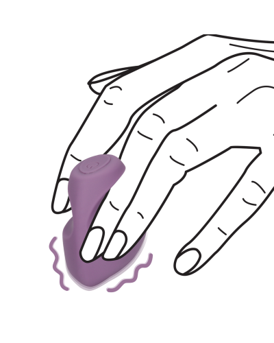 Gaine de Doigt Vibrante PURPER Violet sextoys et accessoires sur La Boutique du Hard