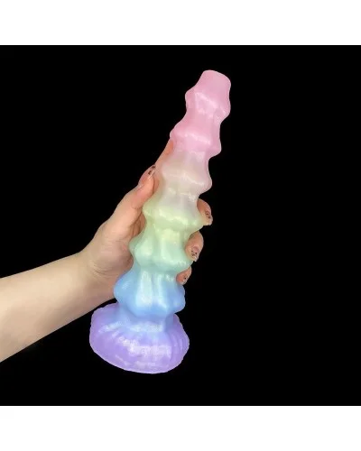 Plug Jellyfy 22 x 6.3cm Multicolore sextoys et accessoires sur La Boutique du Hard