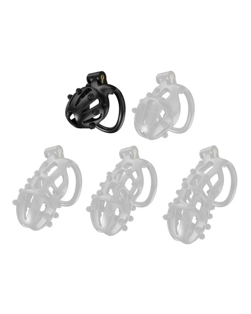 Cage de chasteté Point Up S 6 x 3.5 cm Noire sextoys et accessoires sur La Boutique du Hard