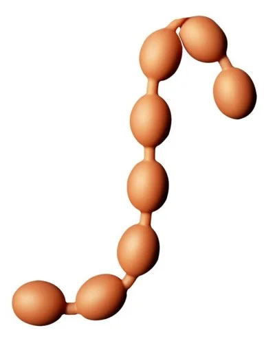 Boules Bolz S 46 x 3.7 cm Orange sextoys et accessoires sur La Boutique du Hard