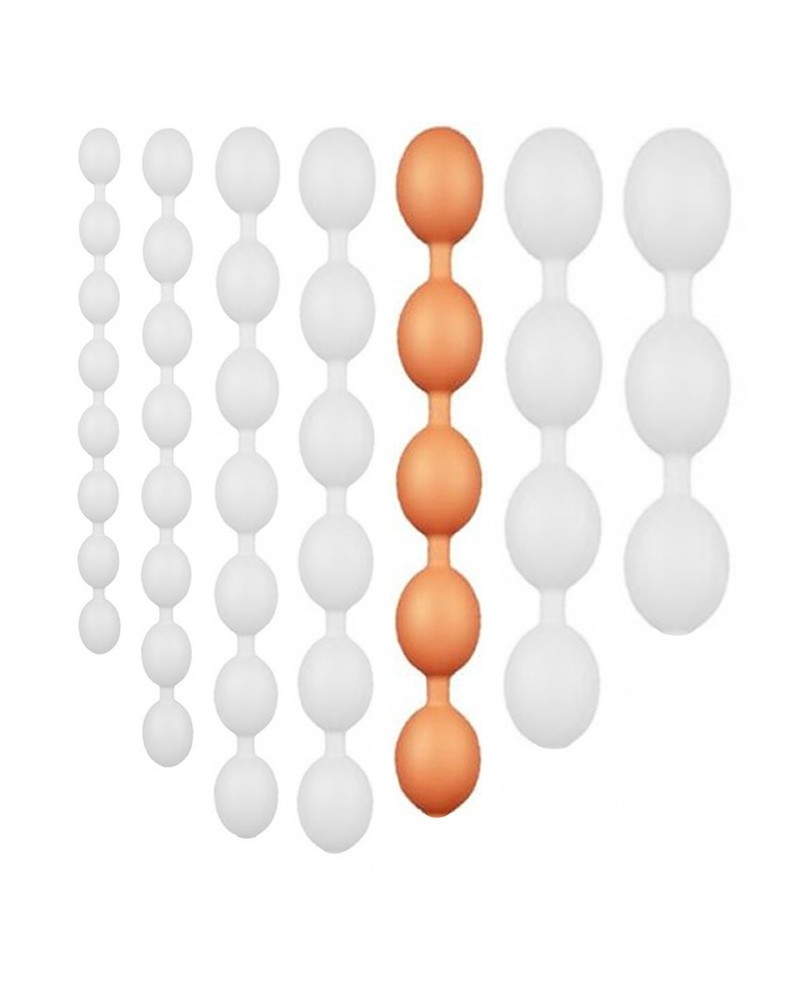 Boules Bolz XXL 60 x 7.7 cm Orange sextoys et accessoires sur La Boutique du Hard