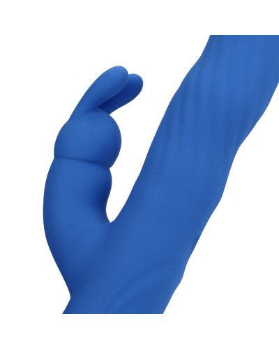 Vibro Rabbit Jetset 14 x 3.5cm Bleu sextoys et accessoires sur La Boutique du Hard