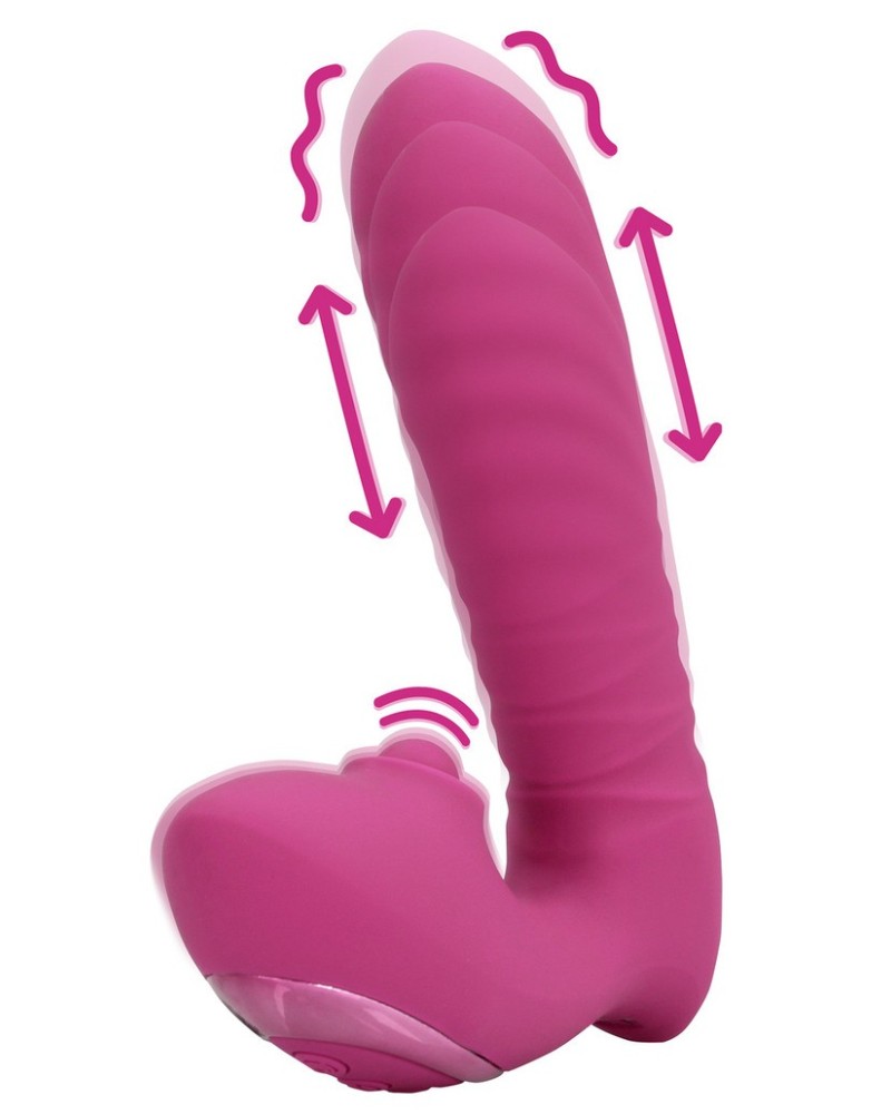 Stimulateur Point G et Clitoris Pinking 12 x 3.3cm sextoys et accessoires sur La Boutique du Hard