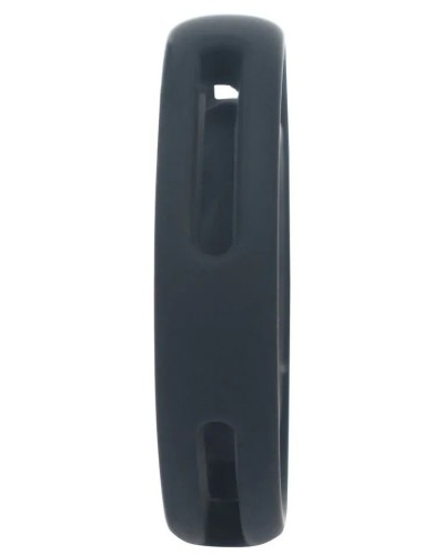 Ballstretcher Grooved Noir Noir sextoys et accessoires sur La Boutique du Hard