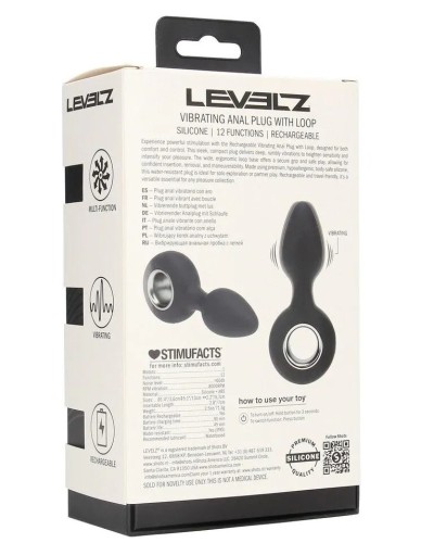 Plug vibrant Loop 7 x 3.4cm sextoys et accessoires sur La Boutique du Hard