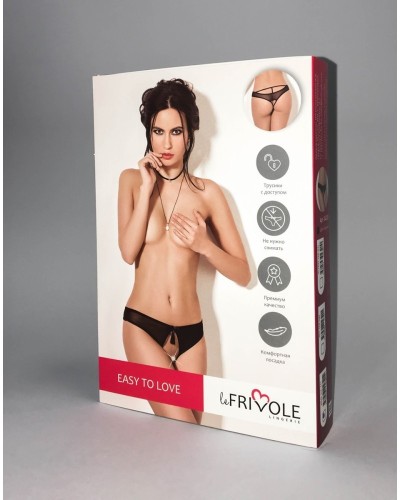 Culotte ouverte Wendy - Noire sextoys et accessoires sur La Boutique du Hard