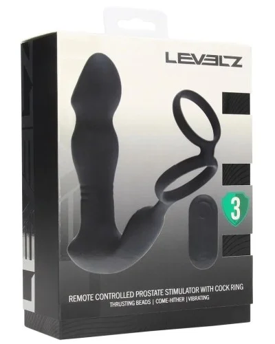 Stimulateur prostatique + Ballstretcher Prosticock 13 x 4cm sextoys et accessoires sur La Boutique du Hard