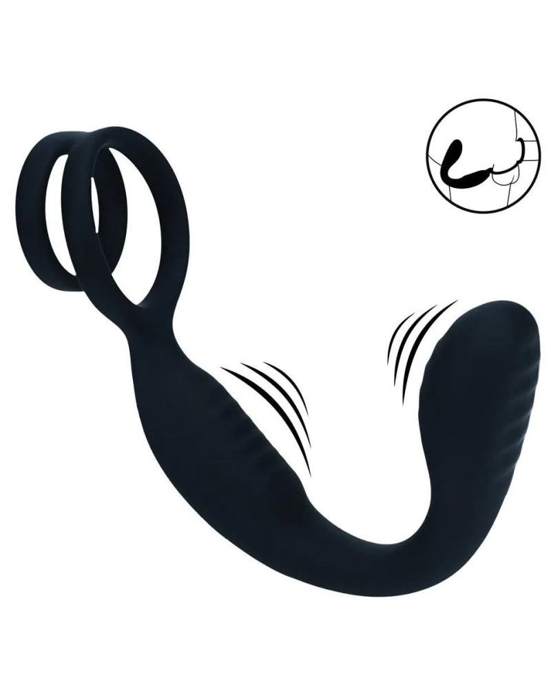 Plug + Ballstretcher Dobleez 8 x 3.6cm sextoys et accessoires sur La Boutique du Hard