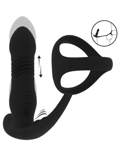 Plug + Ballstretcher Thrusteez 13 x 3.7cm sextoys et accessoires sur La Boutique du Hard