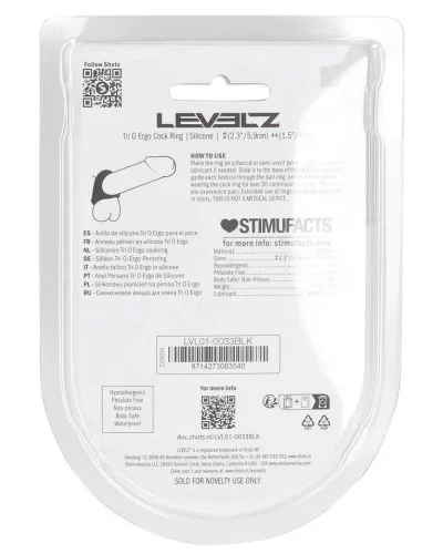 Ballstretcher Tri O ergo 35mm sextoys et accessoires sur La Boutique du Hard