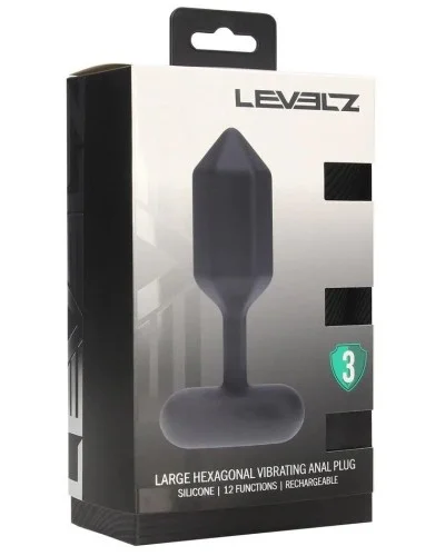 Plug Hexagonass L 11.5 x 4cm sextoys et accessoires sur La Boutique du Hard