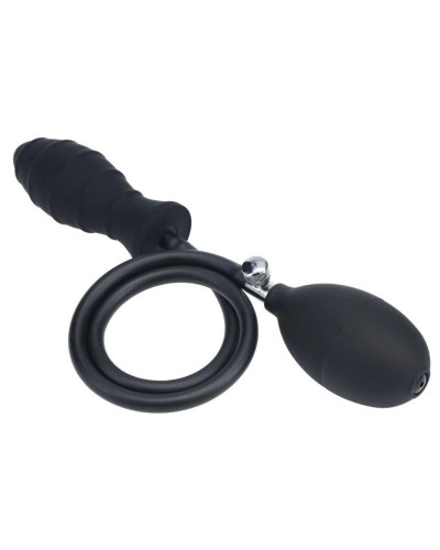 Plug gonflable Ribbed Levelz 9 x 4cm sextoys et accessoires sur La Boutique du Hard
