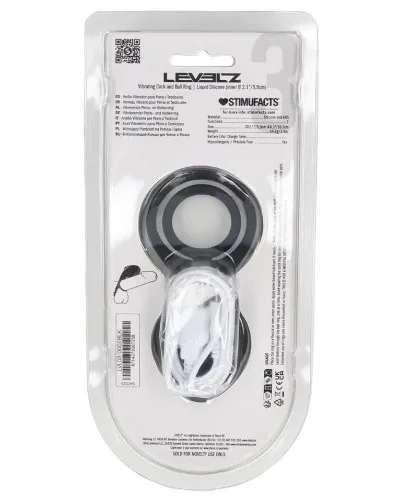 Cockring Wing Vibe 45 mm Noir sextoys et accessoires sur La Boutique du Hard