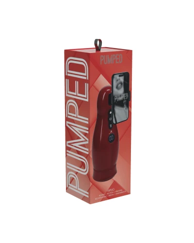 Masturbateur Virtuo Vibrations et Succion Rouge sextoys et accessoires sur La Boutique du Hard