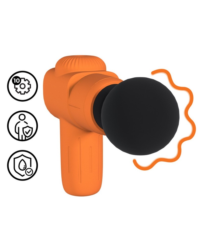 Mini-Wand Microboost 8cm Tête 35mm sextoys et accessoires sur La Boutique du Hard