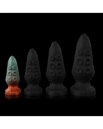 Plug Poulpior S 12 x 5.4cm Vert sextoys et accessoires sur La Boutique du Hard