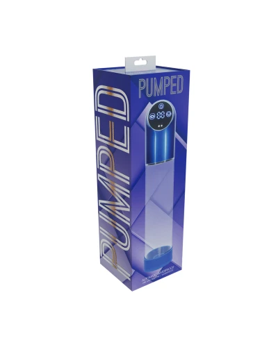 Pompe à pénis Autovac 20 x 5.8 cm Bleue sextoys et accessoires sur La Boutique du Hard