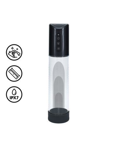 Pompe à pénis Hyperpump 20 x 5.8 cm Noire sextoys et accessoires sur La Boutique du Hard