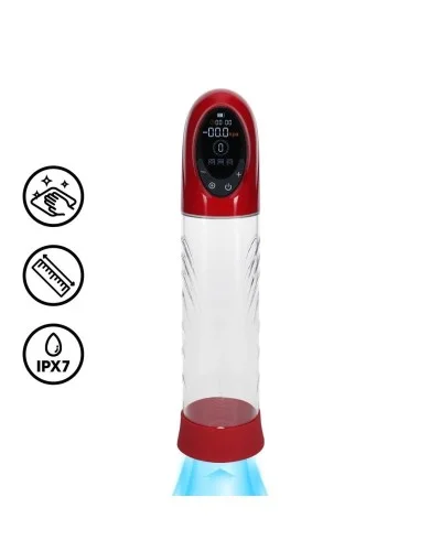 Pompe à pénis Cyberpulse 21 x 6 cm Rouge sextoys et accessoires sur La Boutique du Hard