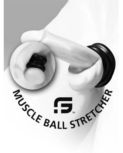 Ballstretcher Muscel Ball 30mm Transparent pas cher