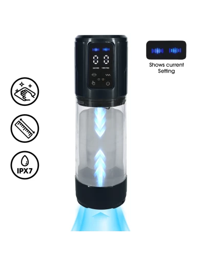 Masturbateur Ultralift Vibrations et Succion Noir sextoys et accessoires sur La Boutique du Hard