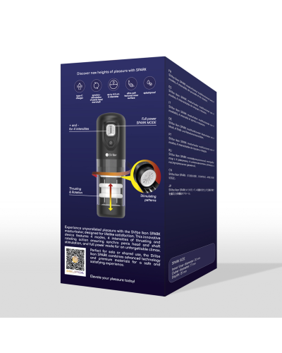 Masturbateur Ikon Spark Va-et-Vient et Rotation sextoys et accessoires sur La Boutique du Hard