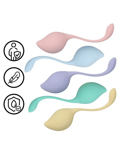 Kit de 5 Boules de Geisha Stemkit sextoys et accessoires sur La Boutique du Hard