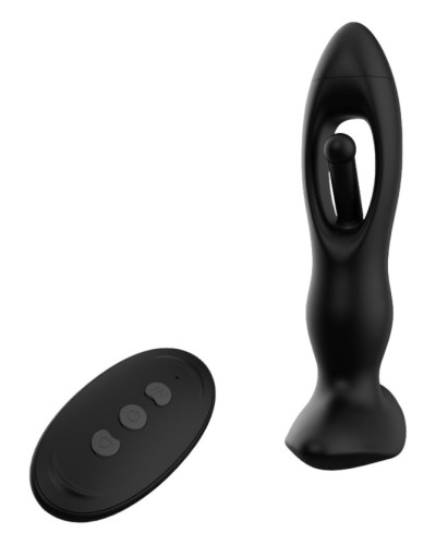 Stimulateur Prostatique Vibrant Slapslup 13 x 3.6cm Noir   sextoys et accessoires sur La Boutique du Hard