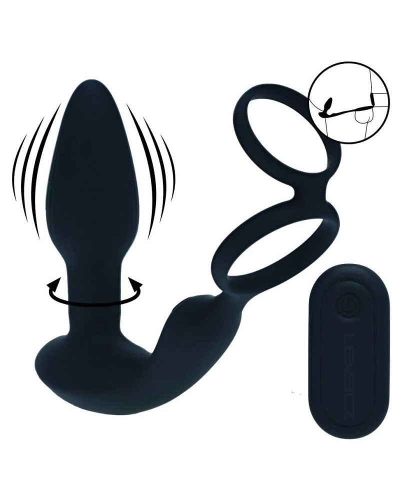 Ballstretcher Plug Dual Vibe 10.5 x 3.8cm sextoys et accessoires sur La Boutique du Hard