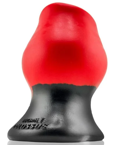 Plug Tunnel Colossus Pighole XXXXL 17 x 13.5 cm Noir-Rouge sextoys et accessoires sur La Boutique du Hard