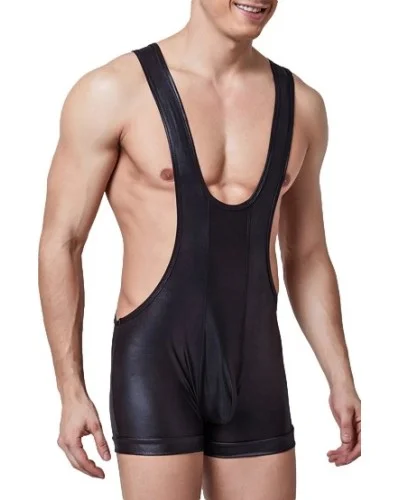 Body effet satiné Jullio Noir sextoys et accessoires sur La Boutique du Hard