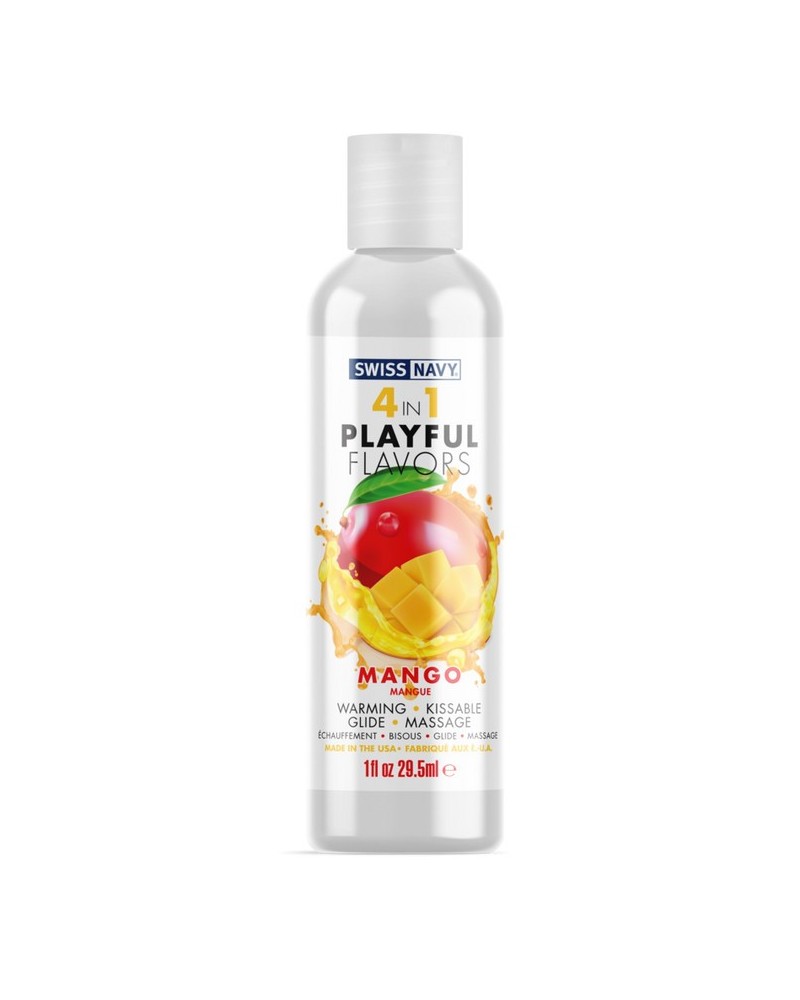 Lubrifiant 4 en 1 Playful Flavors 29.5ml Mangue sextoys et accessoires sur La Boutique du Hard