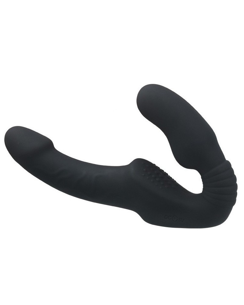 Gode Ceinture sans harnais vibrant Broken 12 x 3.5cm Noir sextoys et accessoires sur La Boutique du Hard