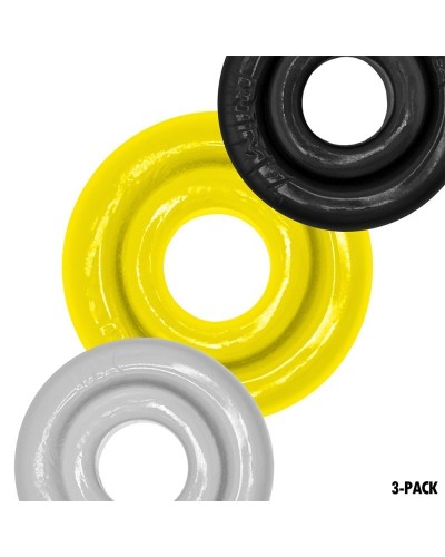 Lot de 3 Cockrings Rimringz Colorés sextoys et accessoires sur La Boutique du Hard