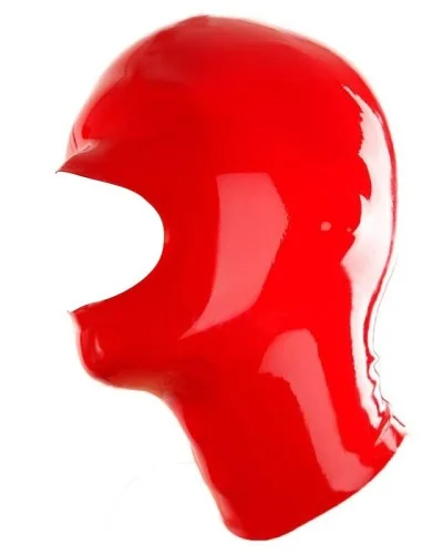 Cagoule en latex Openose Rouge sextoys et accessoires sur La Boutique du Hard