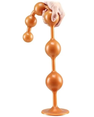 Boules Somass M Orange 39 x 5.8cm  sextoys et accessoires sur La Boutique du Hard