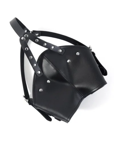 Masque avec Bâillon-Boule Gagown Noir sextoys et accessoires sur La Boutique du Hard
