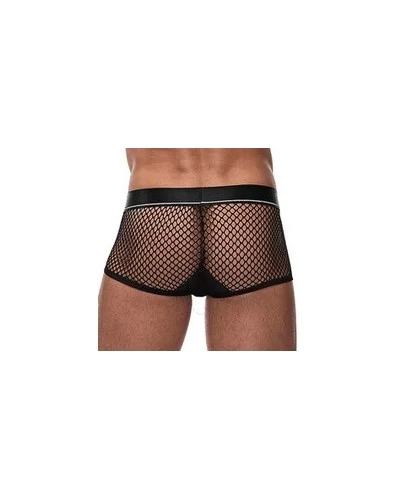 Boxer résille Ring & Short Noir sextoys et accessoires sur La Boutique du Hard