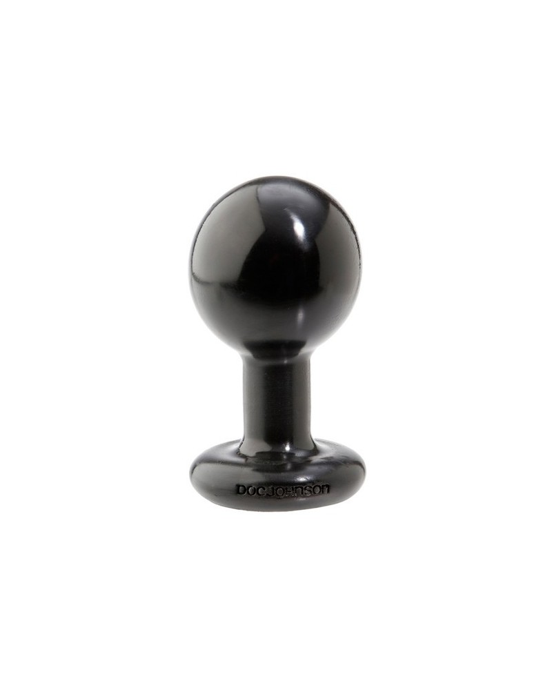 Plug Anal Round 10 x 6 cm Noir pas cher