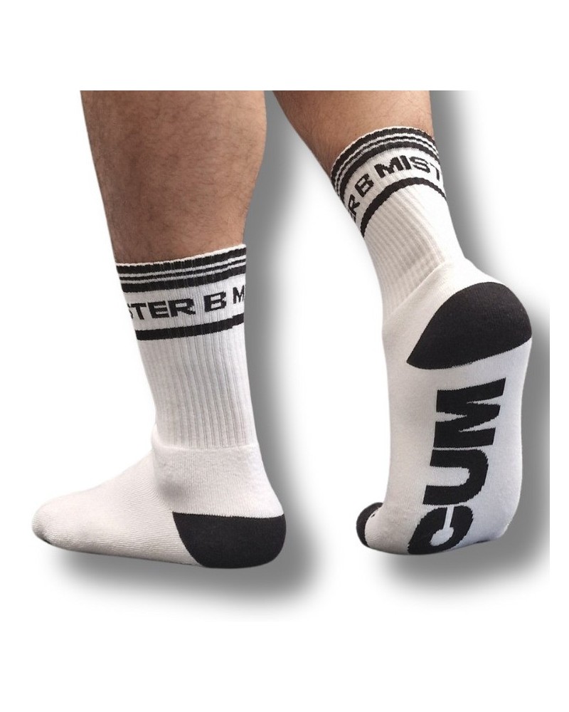 Chaussettes Cum Dump Blanches sextoys et accessoires sur La Boutique du Hard
