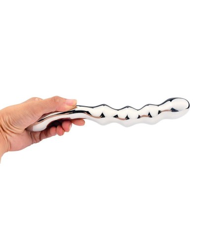 Gode métal Twostim 22 x 3cm sextoys et accessoires sur La Boutique du Hard