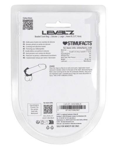 Cockring Beadcock L 47mm sextoys et accessoires sur La Boutique du Hard